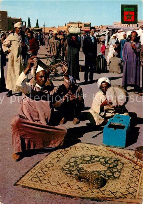 Maroc Marokko Schlangendompteur