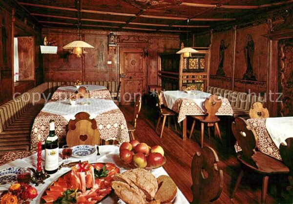 Suedtirol Antholzer Tal bemalte Stube Antica