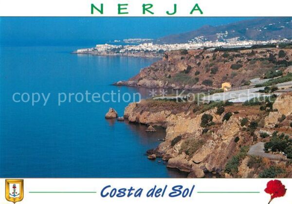 Nerja Costa del Sol Fliegeraufnahme