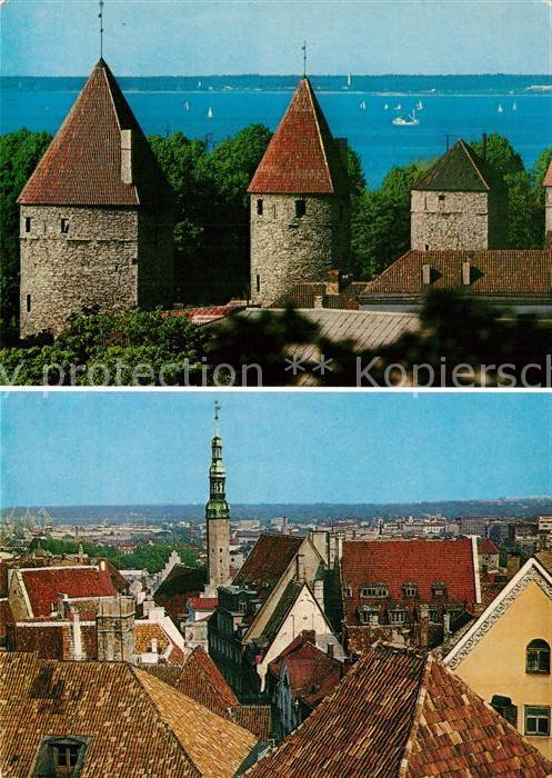 Tallinn Stadtpanorama Türme