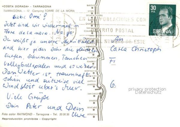 Tarragona Fliegeraufnahme Camping Torre de la Mor – Bild 2
