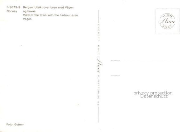 Bergen Norwegen Fliegeraufnahme Hafen – Bild 2