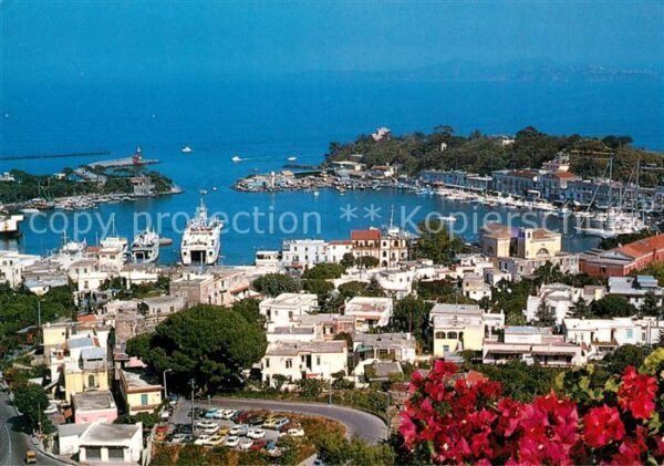 Ischia Fliegeraufnahme Hafen
