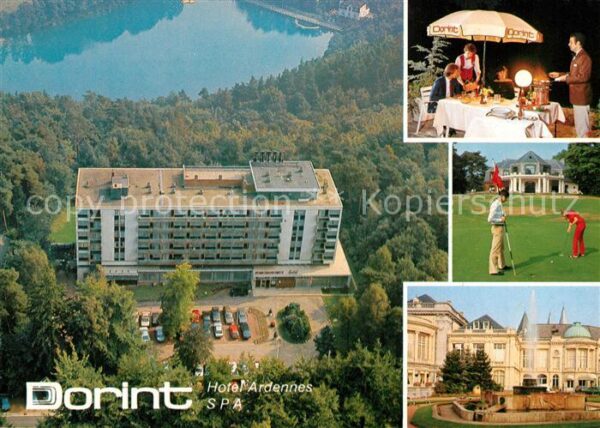 Ardennes Dorint Hotel Fliegeraufnahme Kurpark Ku
