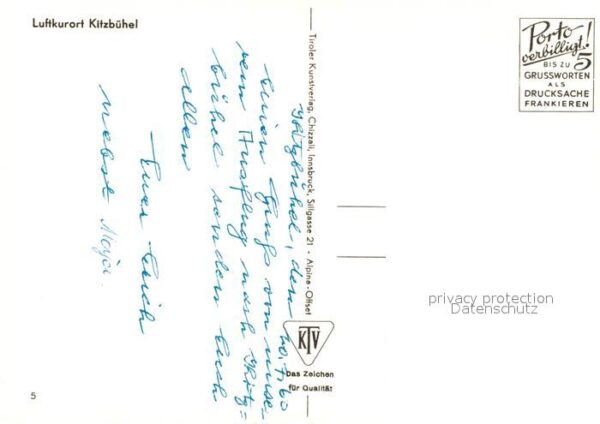 Kitzbuehel Tirol Stadtansichten Panoama – Bild 2