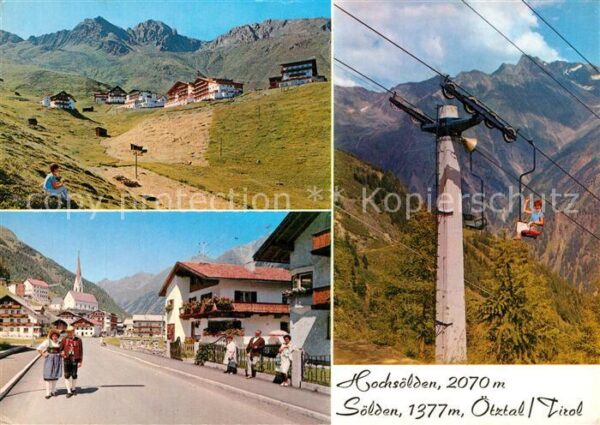 Soelden Oetztal Hochsölden Seilbahn Panoramen