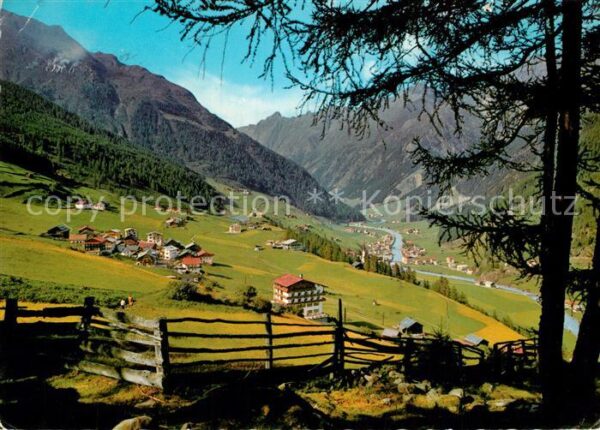 Soelden Oetztal Panorama Innerwald
