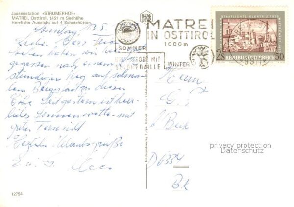 Matrei Osttirol Jausenstatin Strumerhof – Bild 2