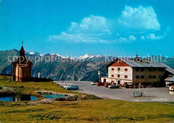 Passo del Giovo Jaufenpass Kapelle Gasthaus