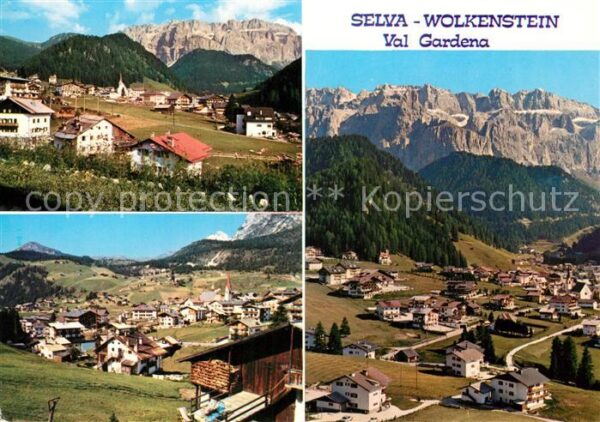 Wolkenstein Groeden Selva Panoramen