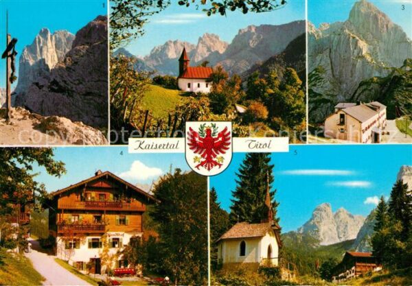 Kaisertal Bergkreuz Stripsenjoch Antoniuskapelle