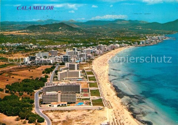 Cala Millor Mallorca Fliegeraufnahme Hotelaufnahme