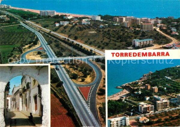 Torredembarra Fliegeraufnahme