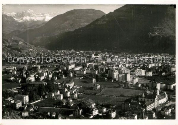 Gries-Quirein Bozen Panorama Rosengarten