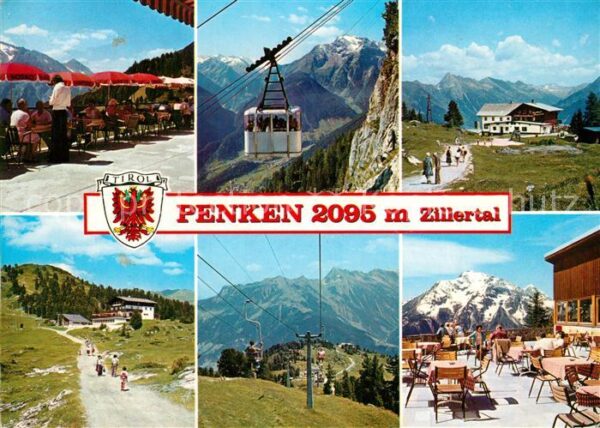 Zillertal Tirol Penken Seilbahn Panorama