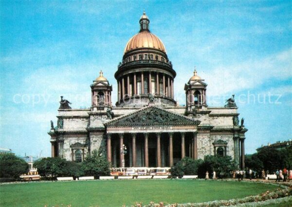 Leningrad St Petersburg Sankt Isaak Kathedrale
