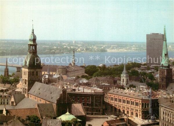 Riga Lettland Stadtpanorama