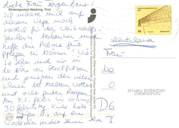 Waidring Tirol Winterlandschaften Kirche – Bild 2