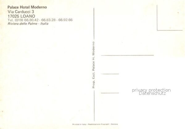 Loano Palace Hotel Moderno – Bild 2