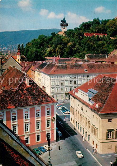 Graz Steiermark Schauspielhaus Uhrturm