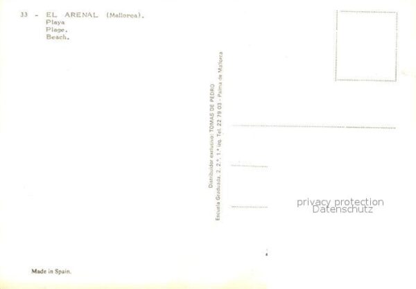 El Arenal Mallorca Fliegeraufnahme Strand – Bild 2