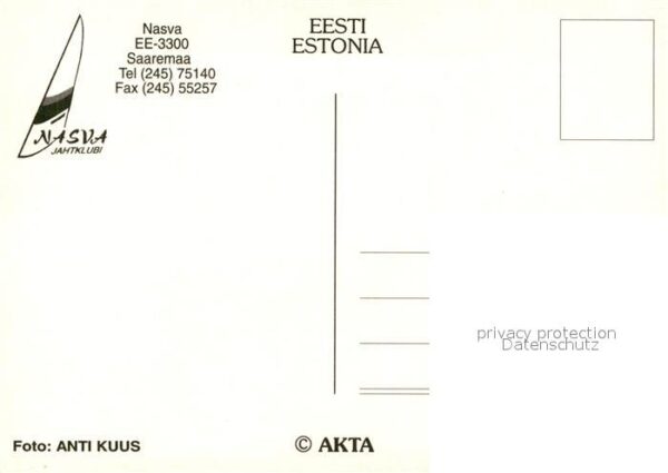 Estland Saaremaa Nasva Jachtklub – Bild 2