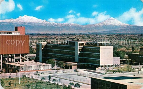 Mexico City Escuelas de Medicina y Veterinaria Volc