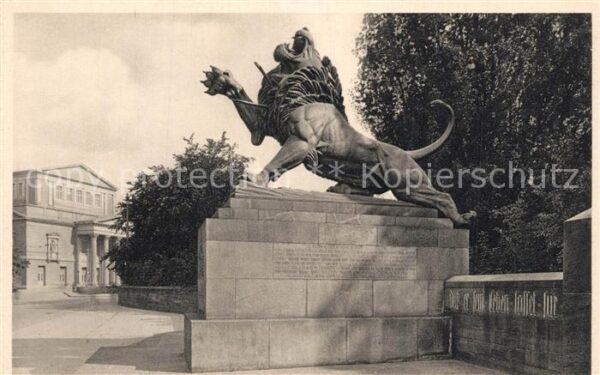 Darmstadt Denkmal des Hessischen Leibgarde Inf. R