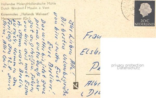 Egmont aan Zee Hollandse Molen Holländische Mühle – Bild 2