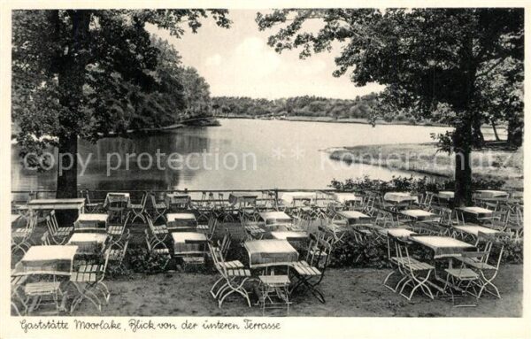 Wannsee Gaststätte Moorlake Terrasse