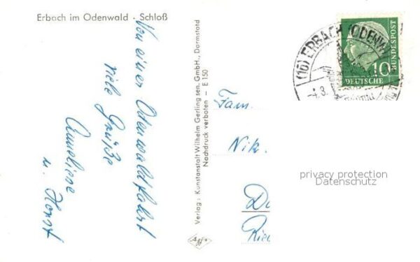 Erbach Odenwald Schloss – Bild 2