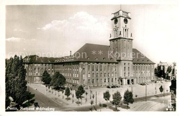 Schoeneberg Berlin Rathaus