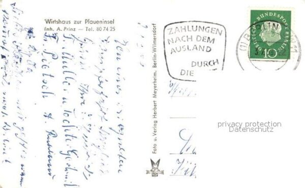 Wannsee Blick auf Pfaueninsel und Havel – Bild 2