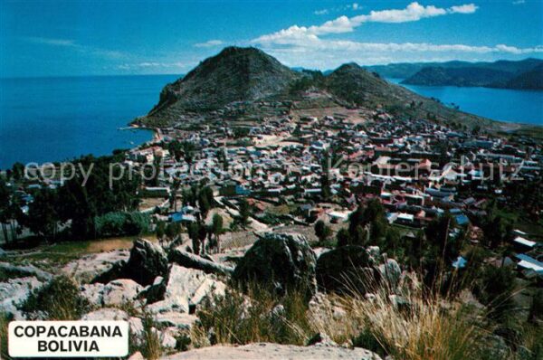 La Paz Bolivia Vista panorámica Copacabana