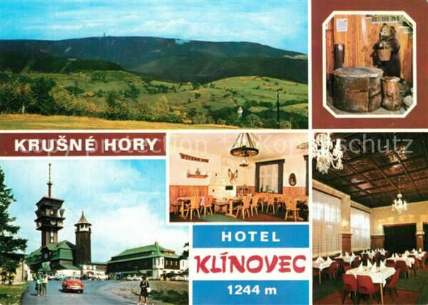 Krusne Hory Hotel Klinovec Restaurant Landschaftspa