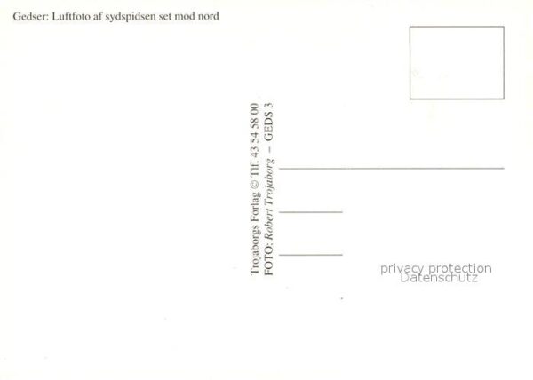 Gedser Luftfoto af sydspidsen set mod nord – Bild 2