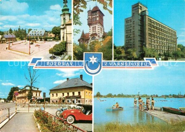 Varnsdorf Namesti Vyletni restaurace Hradek Skola