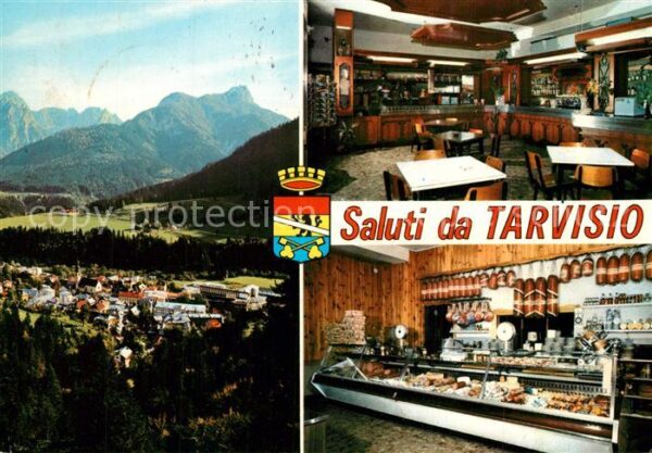 Tarvisio Bar Gelateria Tabacchi Panorama Alpen
