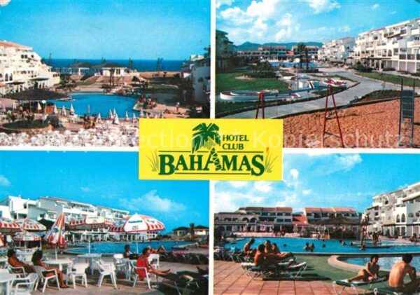 Playa d en Bossa Hotel Club Bahamas Swimming Pool Minigo
