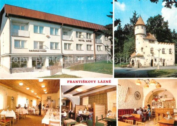 Frantiskovy Lazne Hotel Zatisi Restaurant Zamecek Schloss