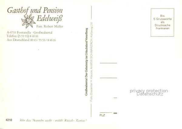 Fontanella Gasthof Pension Edelweiss Hallenbad – Bild 2