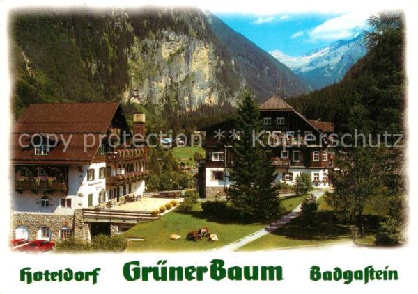 Badgastein Hoteldorf Grüner Baum Naturschutzgebiet