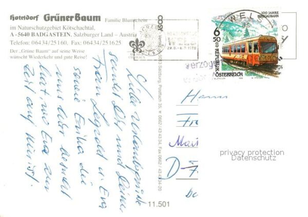 Badgastein Hoteldorf Grüner Baum Naturschutzgebiet – Bild 2