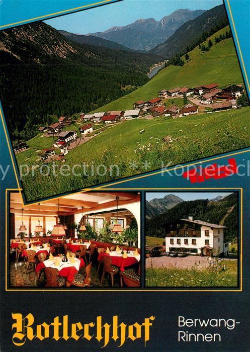 Rinnen Tirol Gasthof Sportpension Rotlechhof Restaur