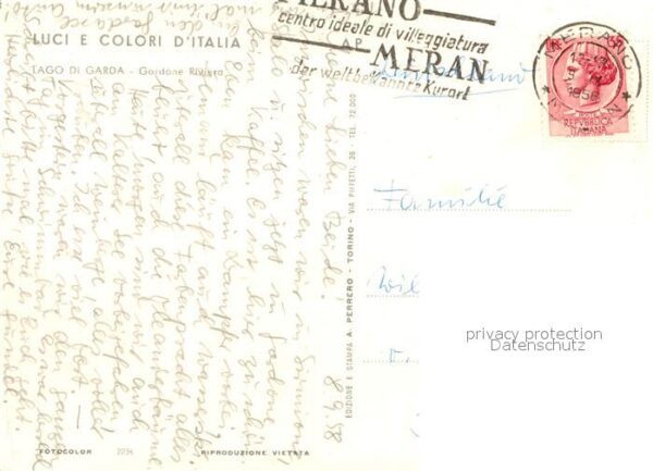 Gardone Garda Ansicht vom See aus – Bild 2