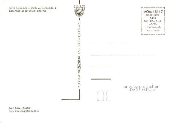 Karlovy Vary Trzni kolonada Sadova kolonada Lazenske – Bild 2