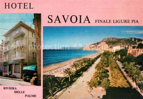 Finale Ligure Hotel Savoia Spiaggia Riviera delle Pal
