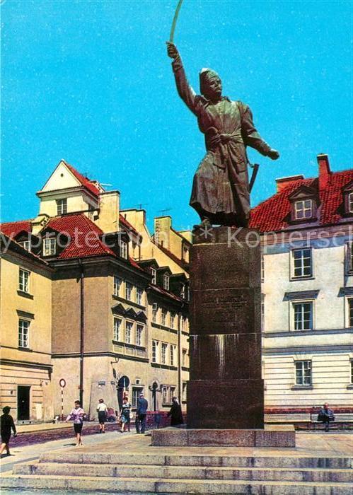 Warszawa Pomnik Jana Kilinskiego Denkmal