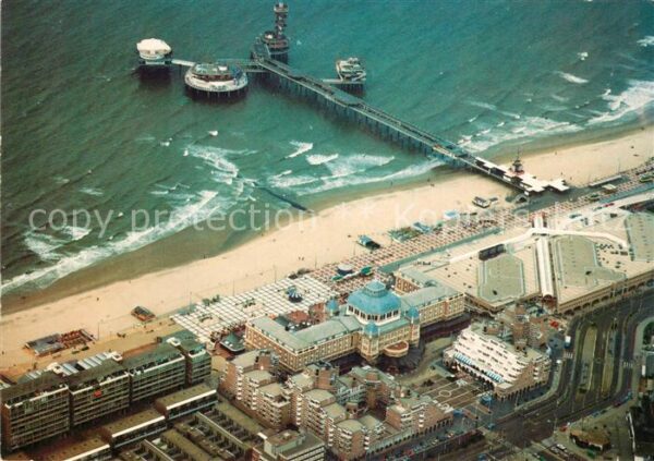 Scheveningen Pier Seebrücke Fliegeraufnahme