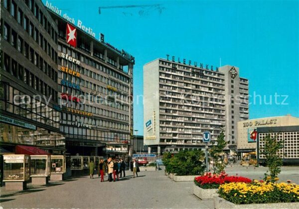 Berlin Hochhäuser am Zoo Breitscheidplatz
